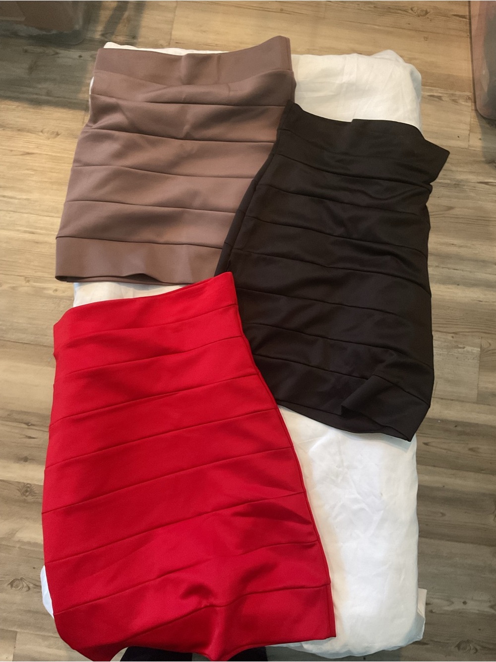 Women’s 3 skirts Bandage Mini, midi Skirt - Sleek Fitted Style